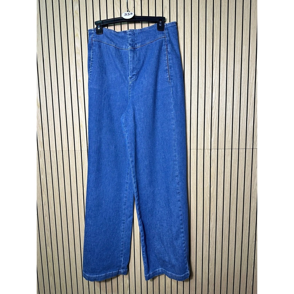 333 Pilcro and the Letterpress High Rise Wide Leg Jeans (30, Denim, EUC) - Picture 2 of 4